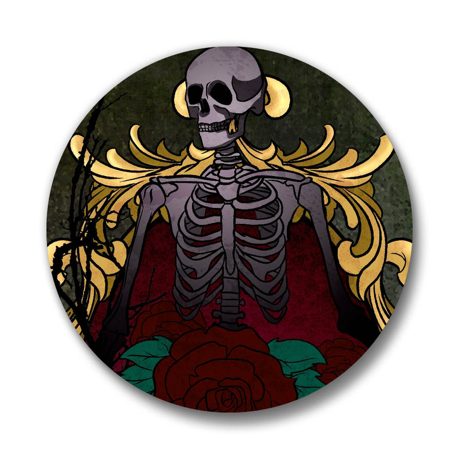 Skeleton Subscribe Button 1.25'' Skeleton Buttons by drkmatt3rstudio on DeviantArt
