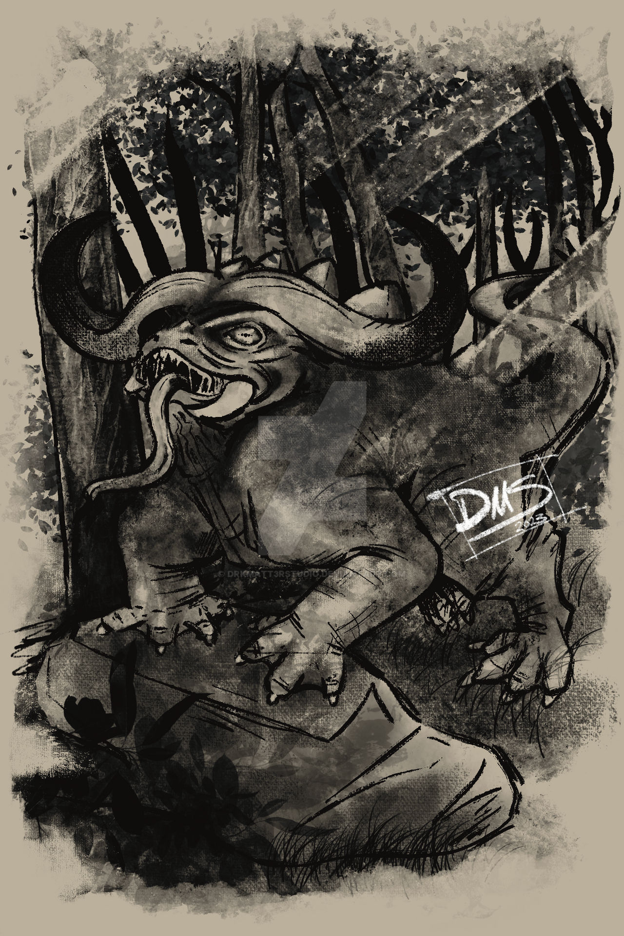 Hodag Vector COMMISSION | Cryptid Hunt | Hodag by drkmatt3rstudio on DeviantArt