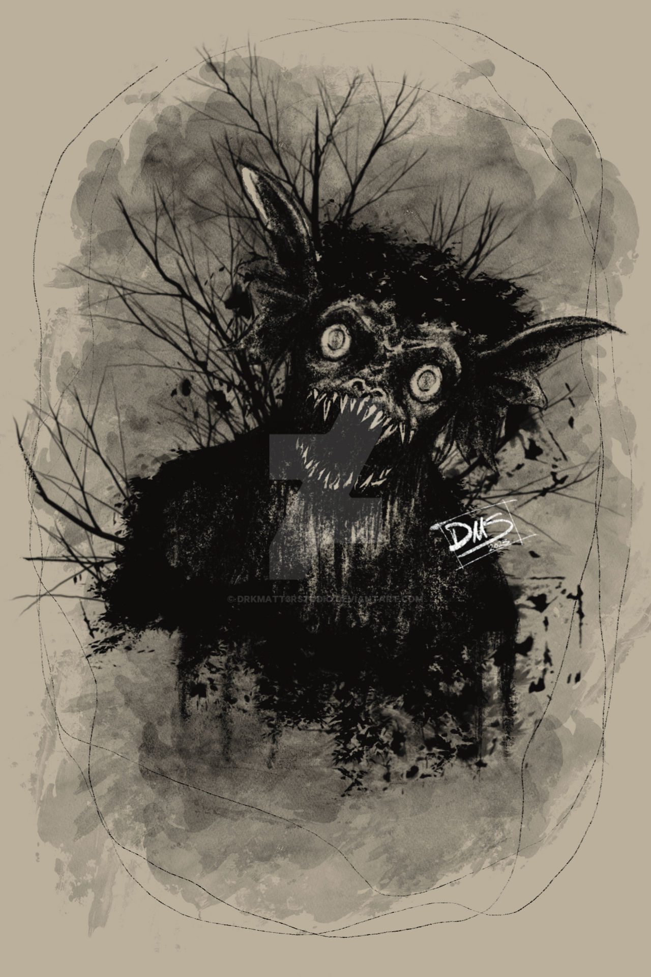 COMMISSION | Cryptid Hunt | Swamp Monster by drkmatt3rstudio on DeviantArt