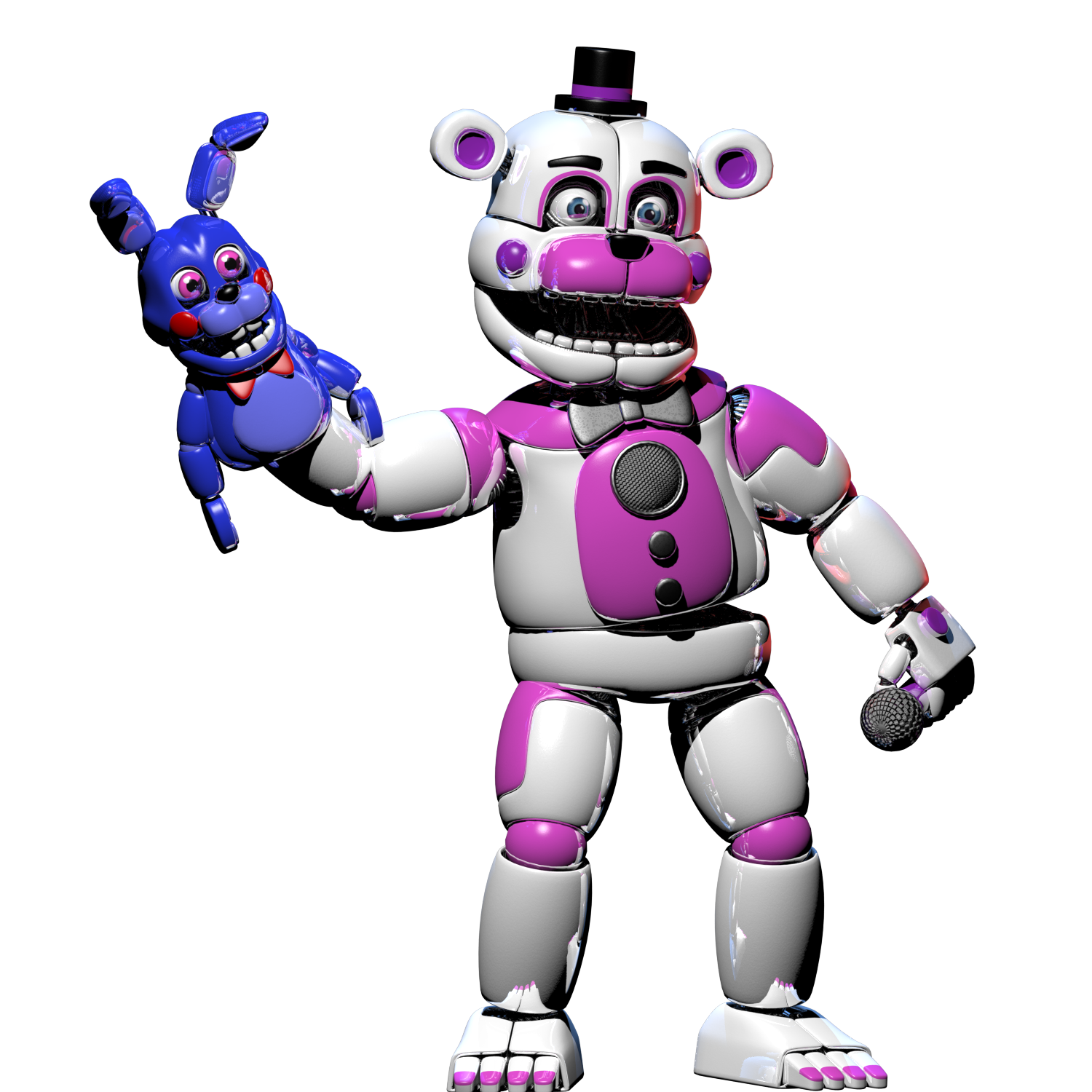 Plinks Rynfox RynFox's Funtime Freddy Render by LillyTheRenderer on DeviantArt