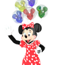 Disney World Minnie Mouse Mascot (Model)