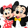 Disney World Mickey and Minnie Mascots