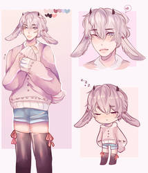 Custom bunny boy