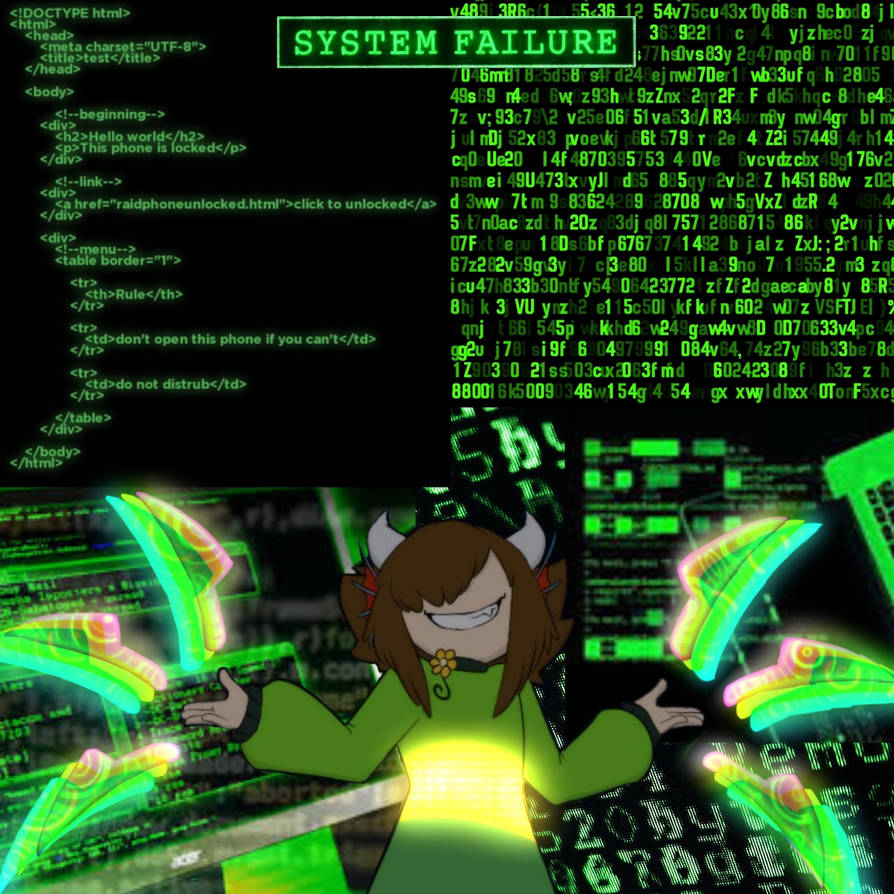 Hacker chara by thetruefallenplayer on DeviantArt