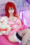 Rias Gremory Valentine cosplay by Hidori Rose