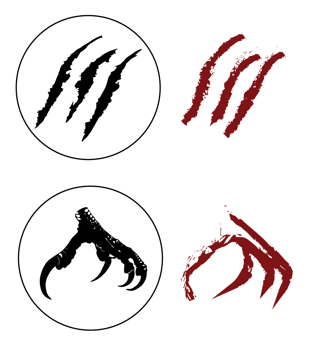 Vector Raptor Talon Talons and Raptors Symbol Paint by arkogon on DeviantArt