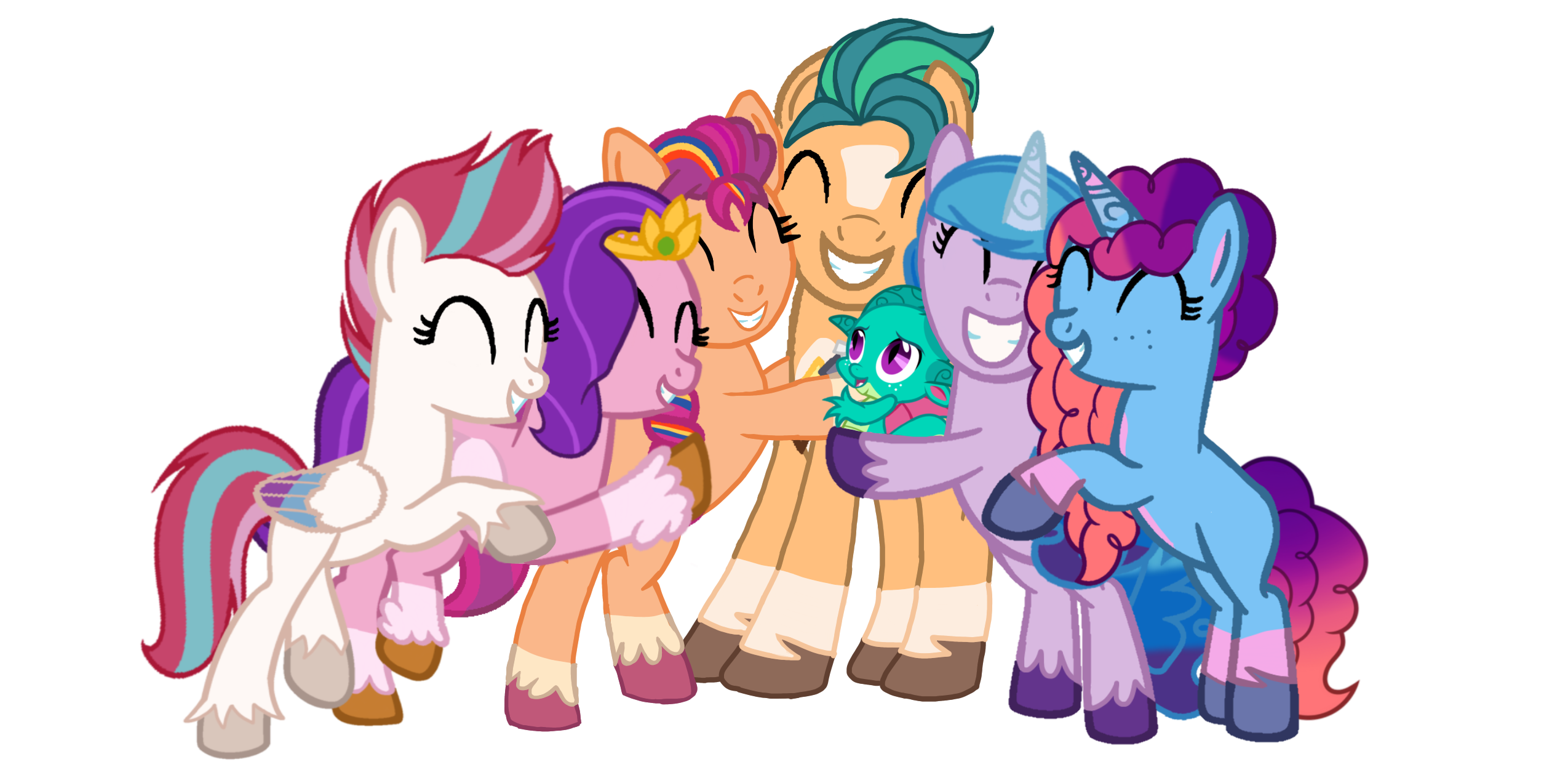 MLP G5 Mane 6 by Arkogon on DeviantArt