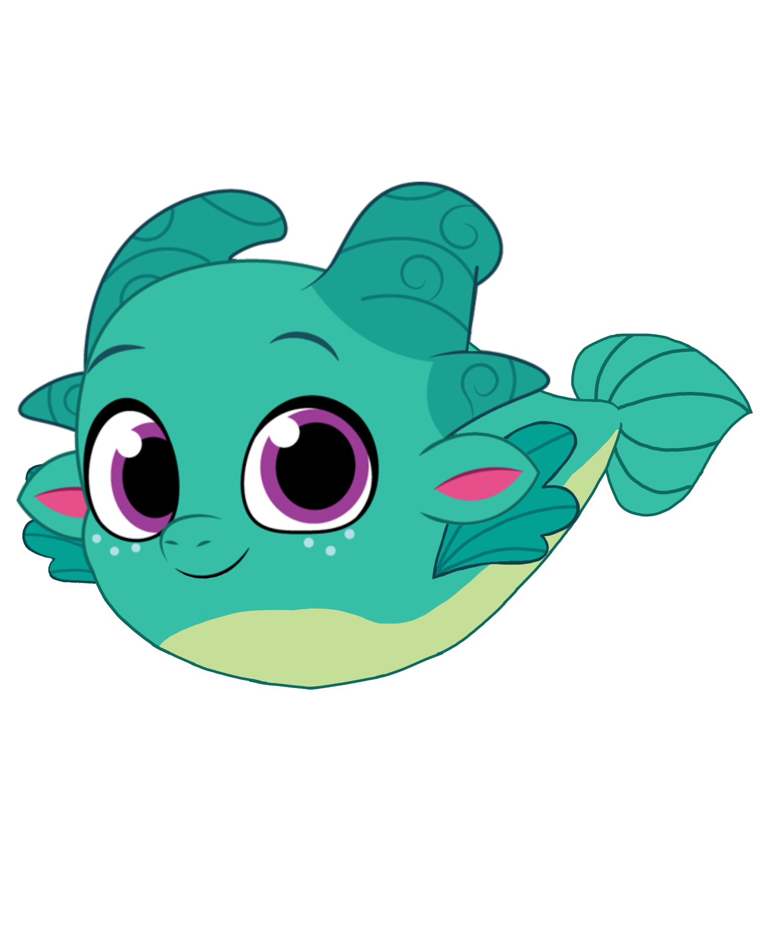 Deviantart Mlp Fish MLP G5 Sparky the fish by Arkogon on DeviantArt