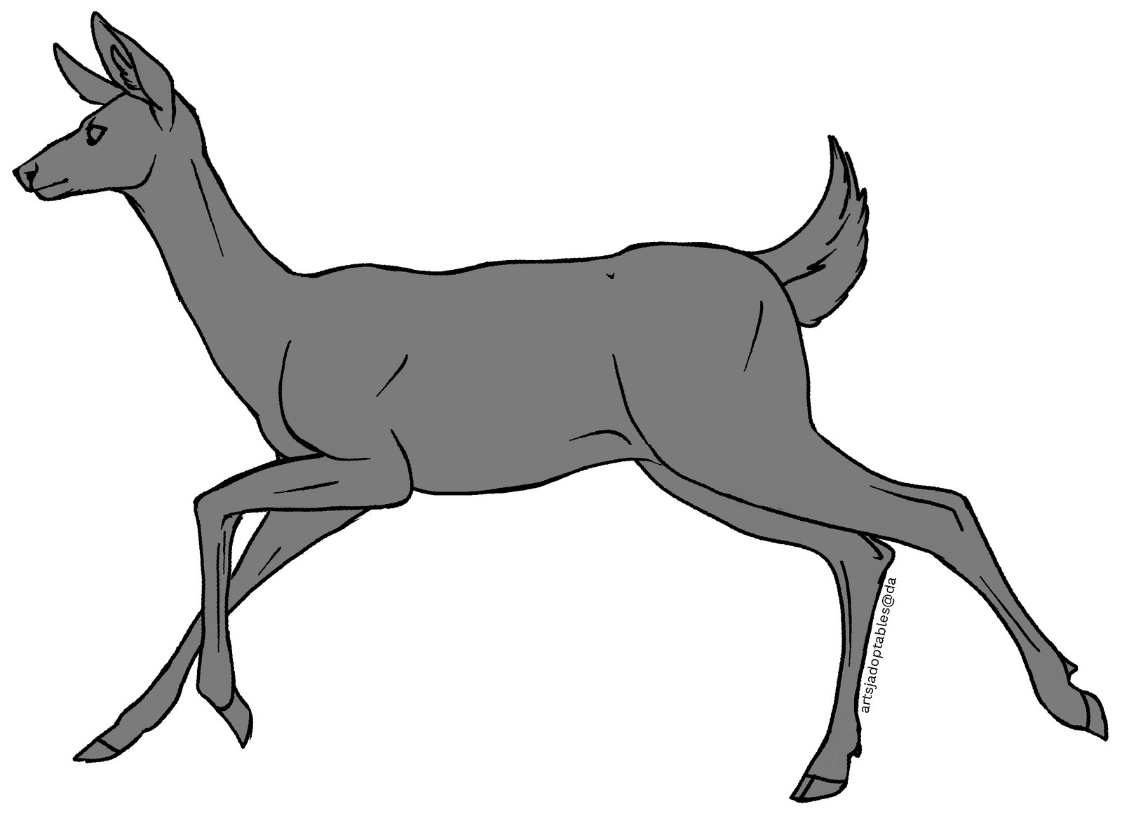 Free Doe Base By Artsjadopts On DeviantArt free-doe-base-by-artsjadopts-on-deviantart