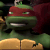 Tmnt Raph smug smile GIF 50px by Turtemotes on DeviantArt