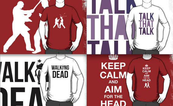 Tshirts Walking Dead