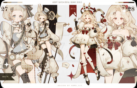 Adopt Batch:Royal Bunny Girls