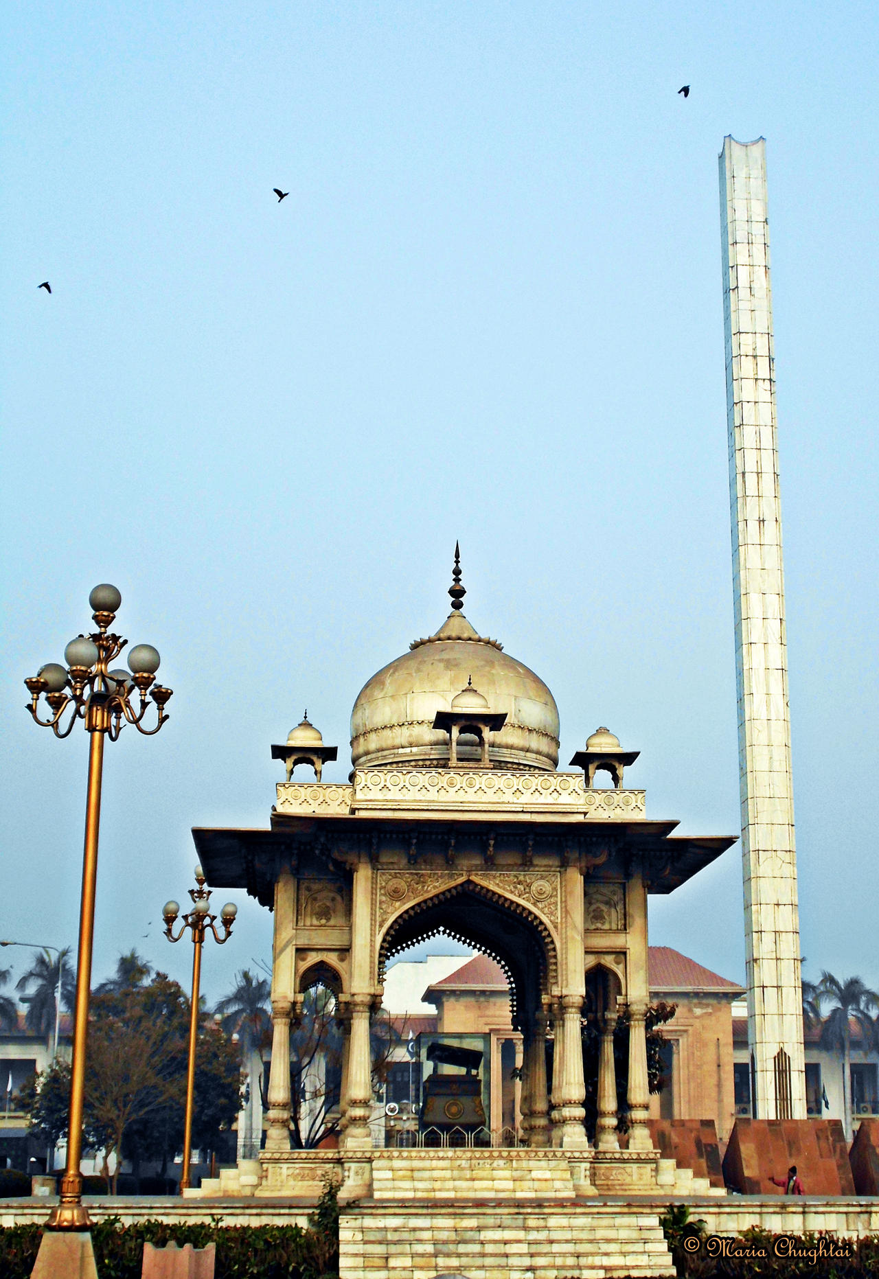 Charing Cross And Summit Minaret Mall Road Lahore By