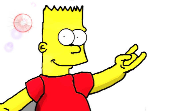 Simpsons Boo tadaaA bart simpsons BOO by finloser on DeviantArt