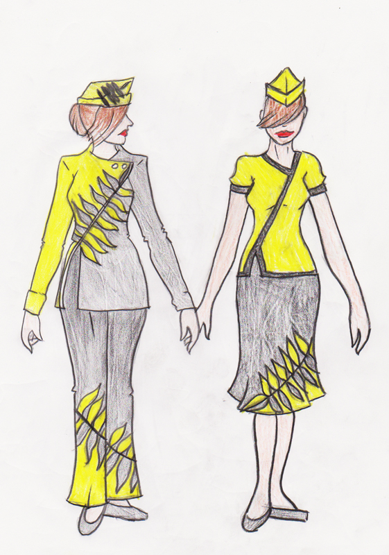 Fashion Design - Flight Attendant - Female