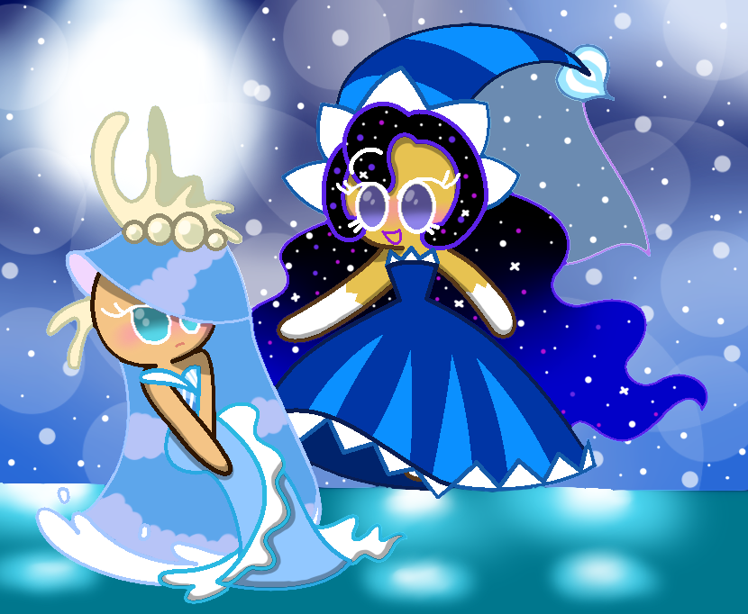 Moonlight Cookie X Sea Fairy Cookie By Jaymepro102 On Deviantart