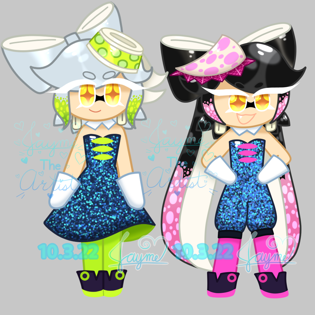 Squid sisters cookies. by Jaymepro102 on DeviantArt