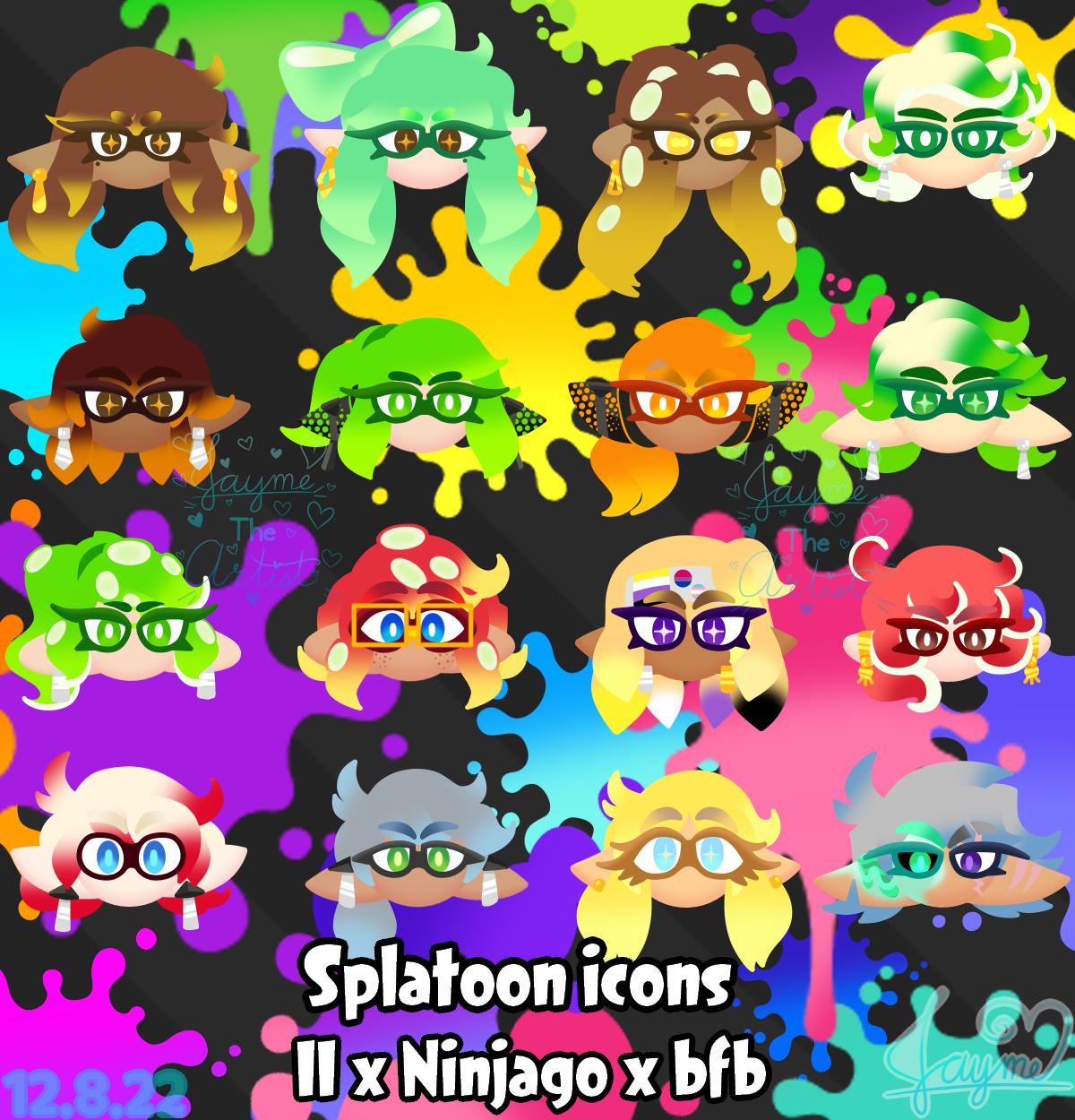 Splatoon icons. by Jaymepro102 on DeviantArt