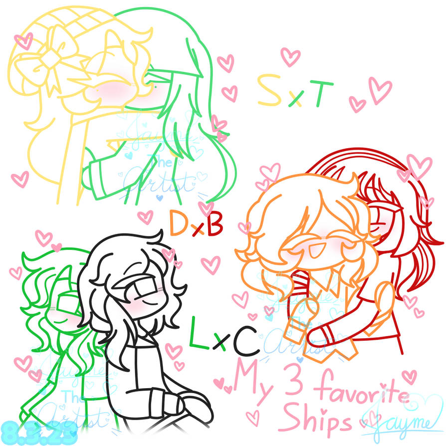 My 3 favorite ships. by Jaymepro102 on DeviantArt