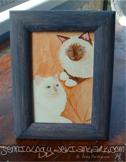 Kitty painting