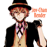 Render Chuuya Nakahara By JovCjhan