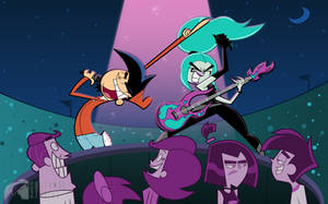 ART TRADE: Chip Skylark and Ember Rock Out!