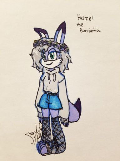 Hazel the Bunny/Fox hybrid by RandomAnimeMadness on DeviantArt