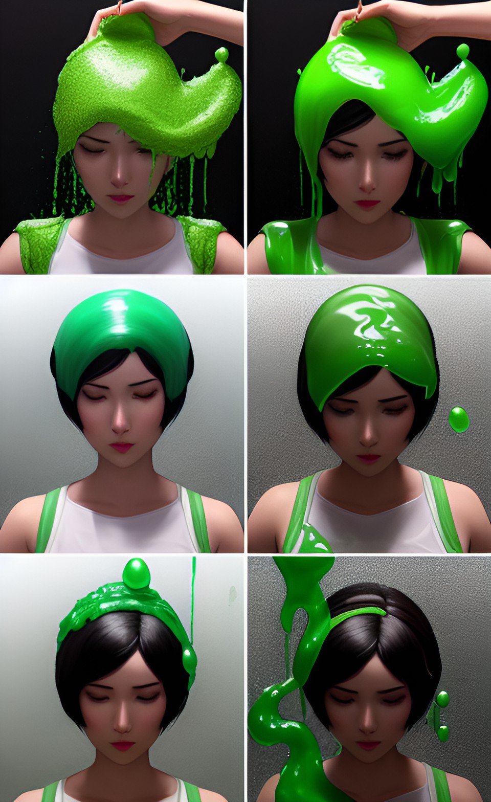 Ada Wong Green Slimed 8 By Theslimer On Deviantart