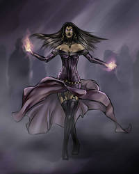 Liliana of The Dark Realms (colored)