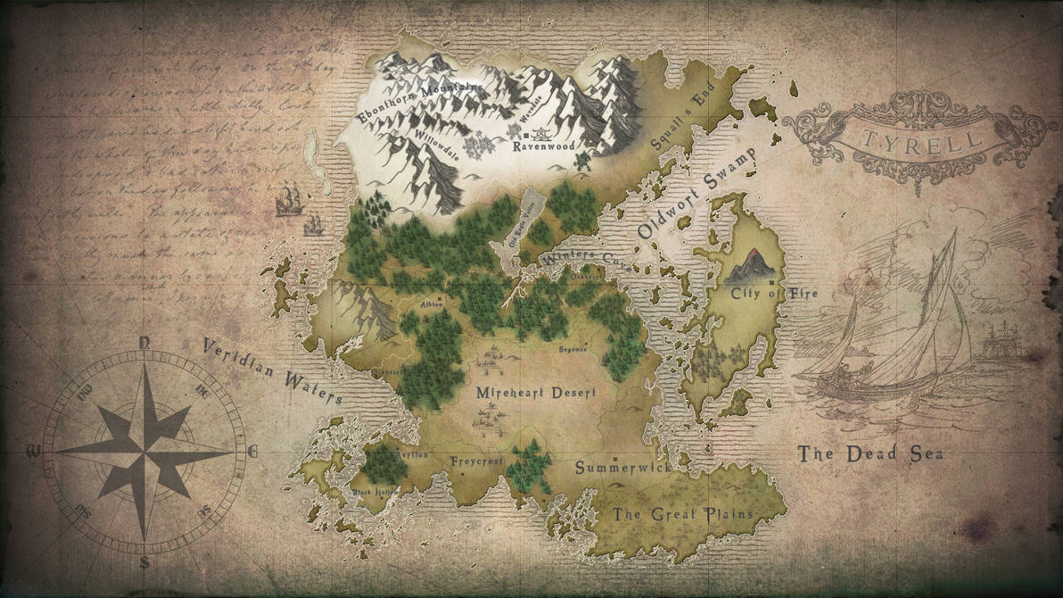 Minecraft RPG World Map by Lil-Lintu on DeviantArt
