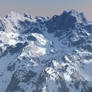 Snowy Minecraft Mountain + World Save
