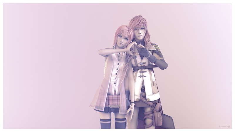 Lightning And Serah Farron By Lil Lintu On Deviantart Lightning And Serah Farron By Lil Lintu On Deviantart