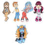 Monster High Chibis