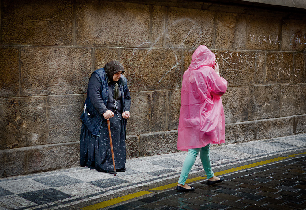 Women in Rain