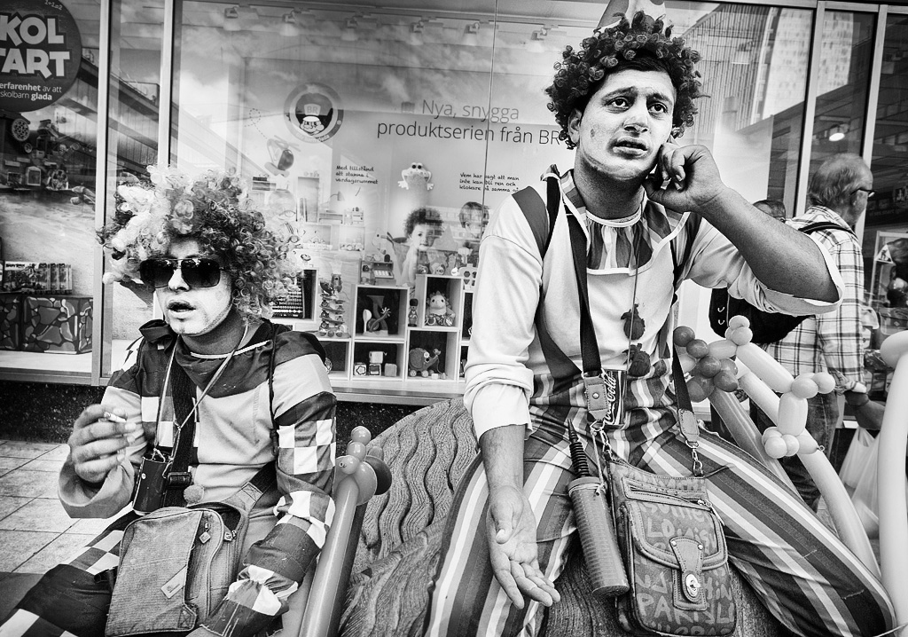 Street Clown Rest by sandas04 Street Clown Rest by sandas04