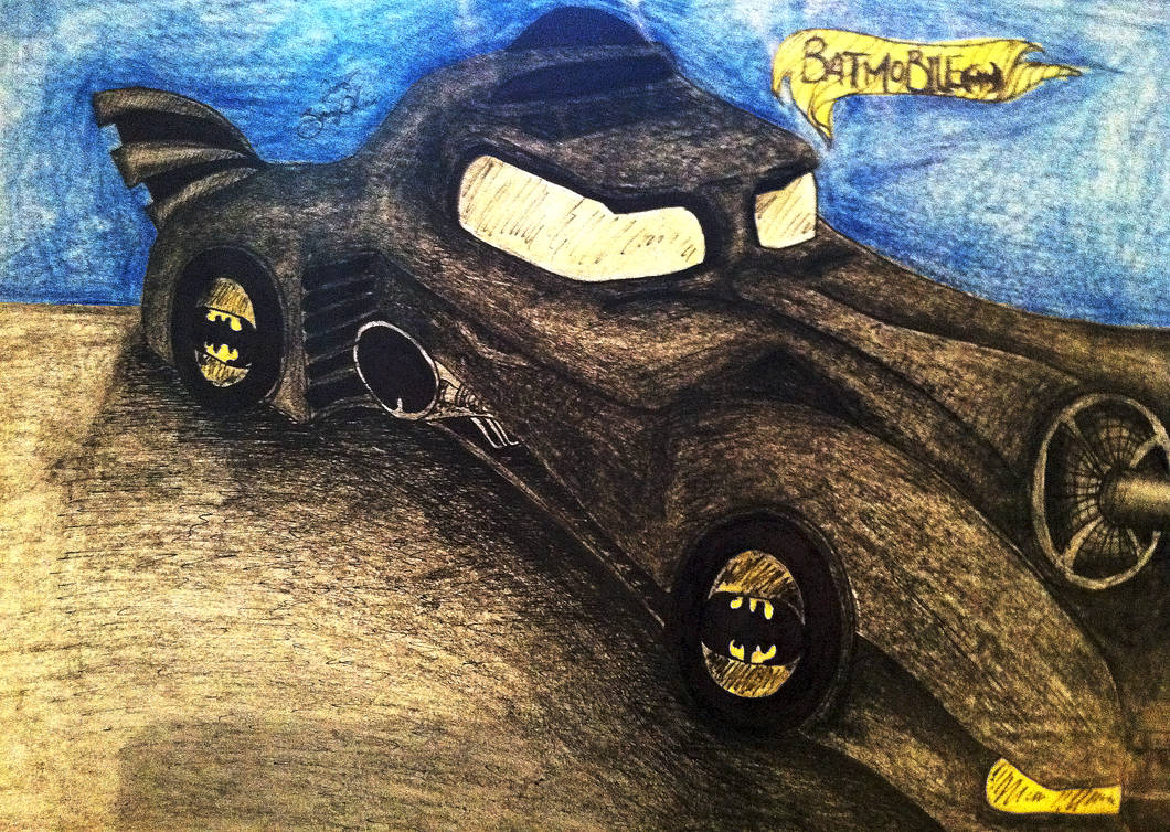 Batmobile by sophialovestodraw on DeviantArt