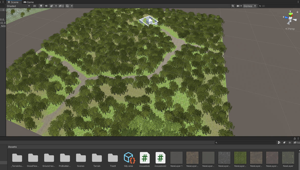 Unity Forest Example Unity Forest by ianbehling on DeviantArt