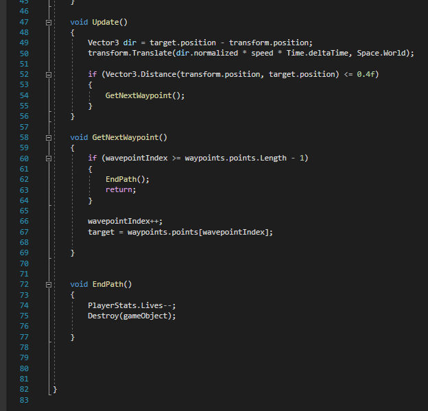 Tower Game Enemy Code2 by ianbehling on DeviantArt