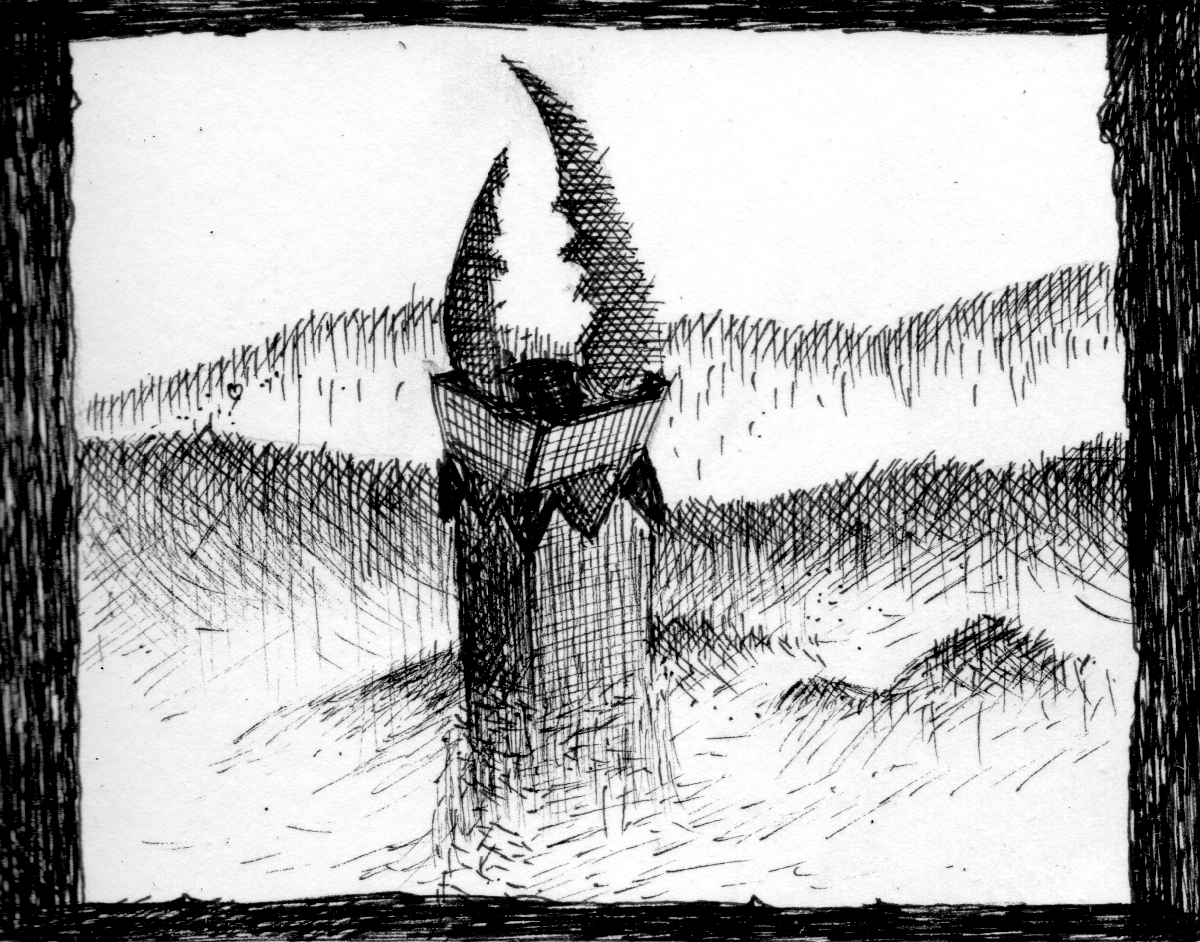 Inktober 2016 #7: Tower