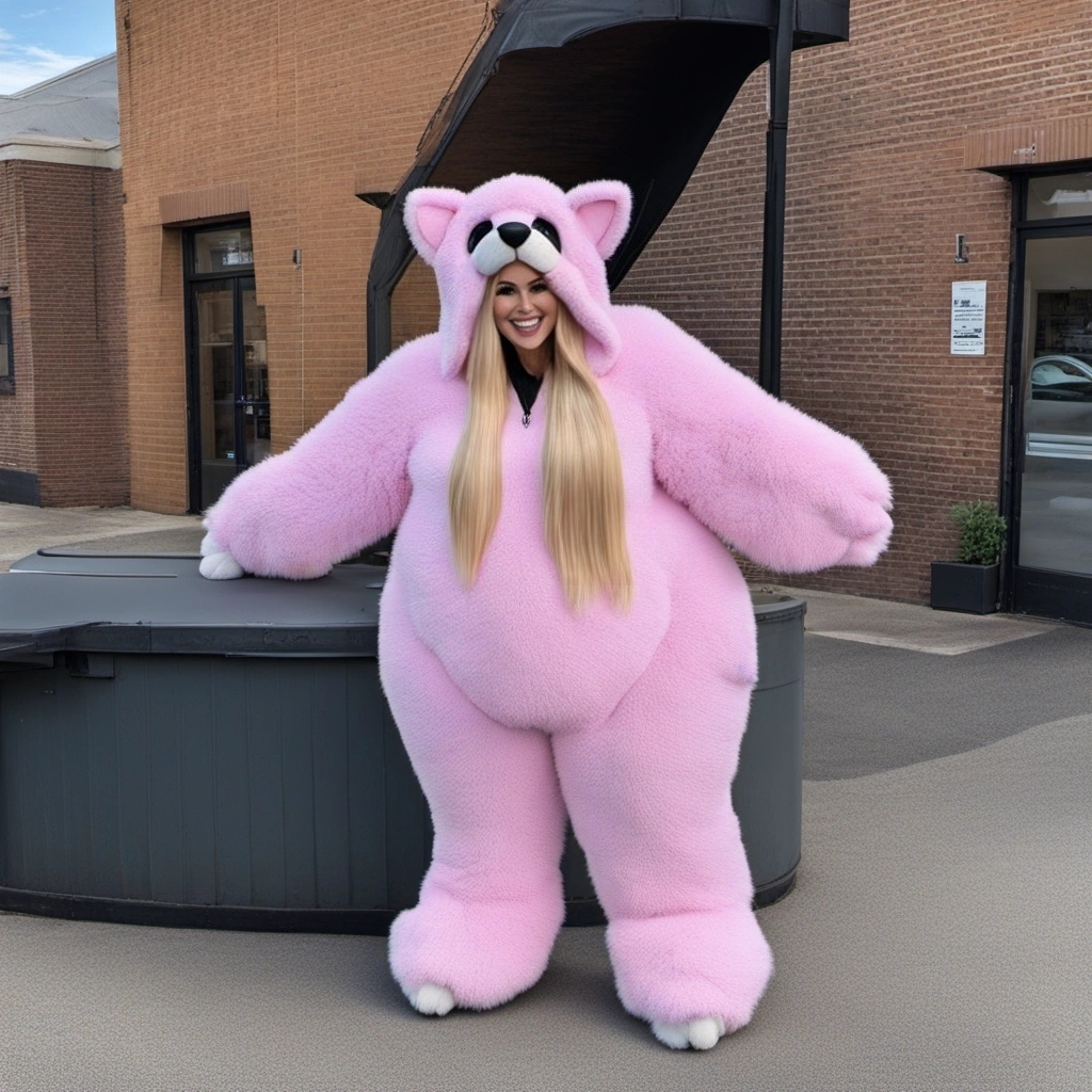 Pink Rapper Bear Promotional pink bear by free4alltoyou on DeviantArt