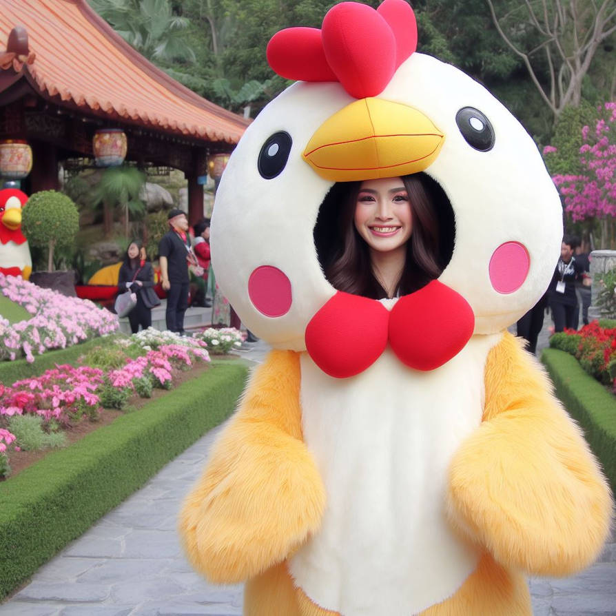 Chiken Maskcot With Shell Chicken mascot by free4alltoyou on DeviantArt