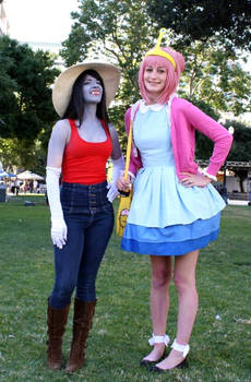 Marceline and Bubblegum