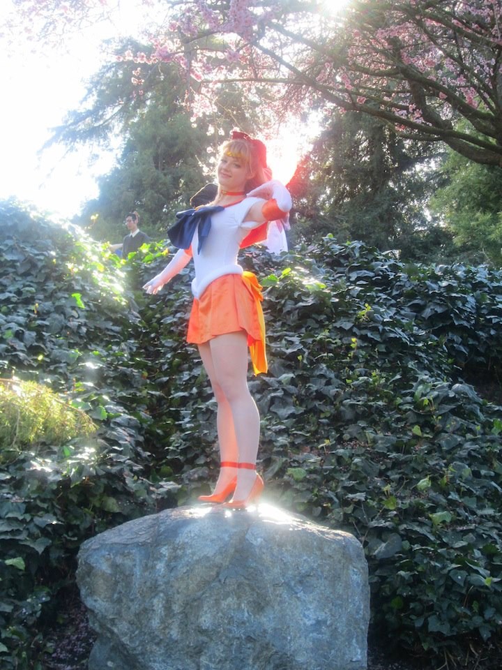 Soldier of Love and Beauty- Sailor Venus, henshin!