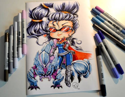 Chibi Vayne with Rek'Sai