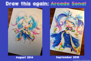 Draw this again - Arcade Sona