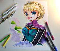 Queen Elsa Portrait