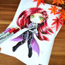 Katarina dresses up as Lucian