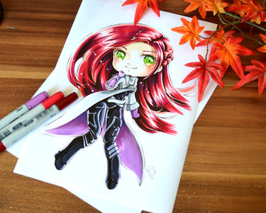 Katarina dresses up as Lucian