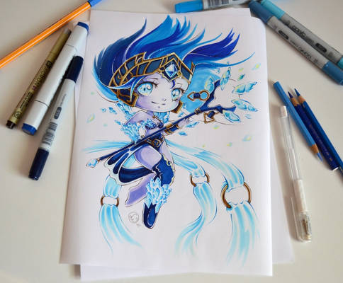 Chibi Frost Queen Janna