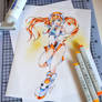 Lady Orange Heart from Hyperdimension Neptunia
